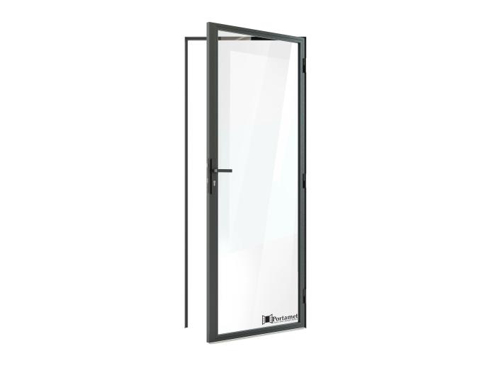 steel doors Portamet Milano Opened