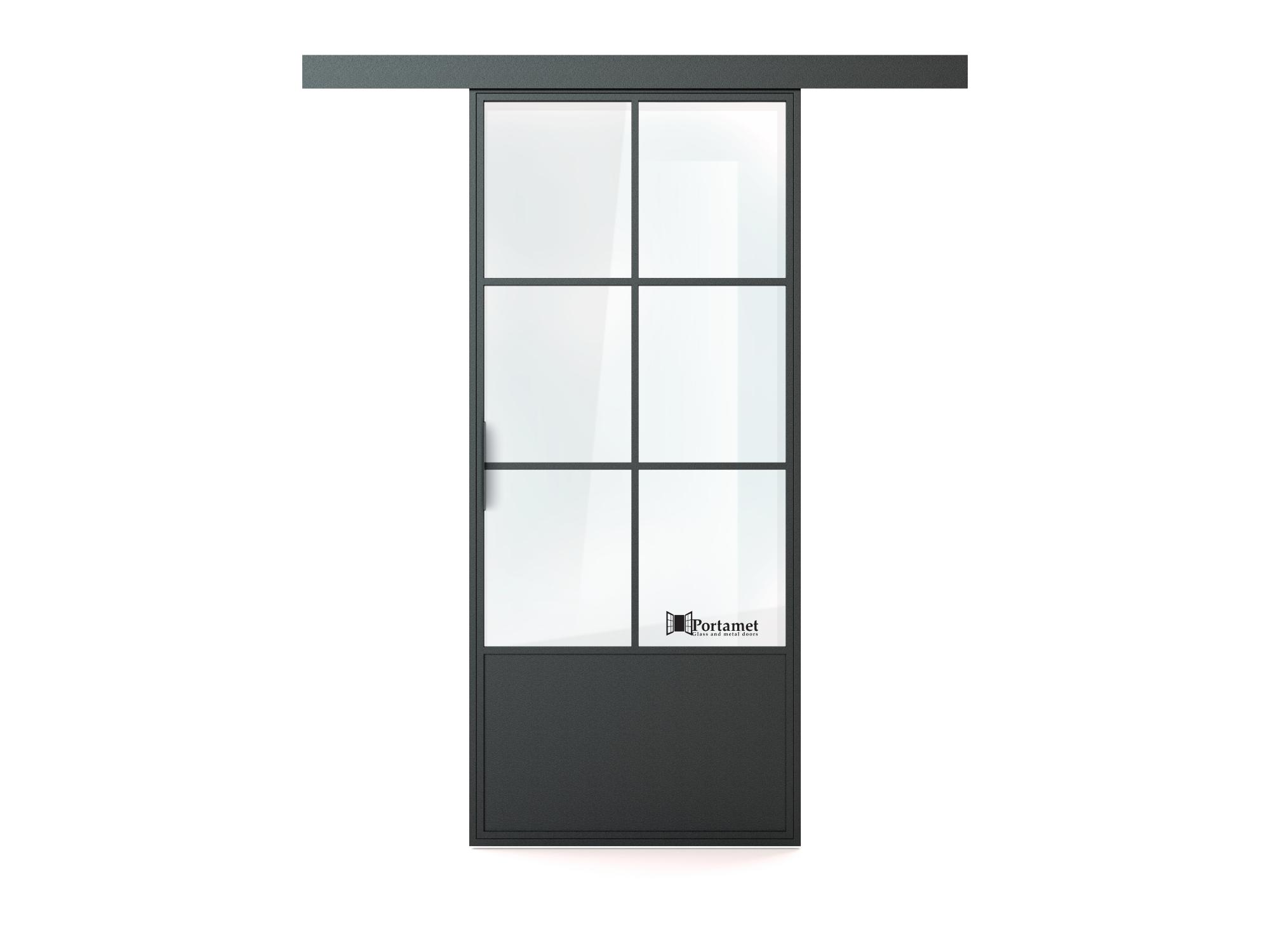 Portamet Barcelona Slide drzwi loftowe Przesuwne