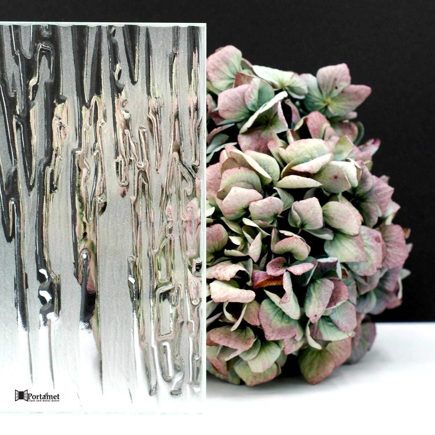 Szyba Niagara biała Mat 