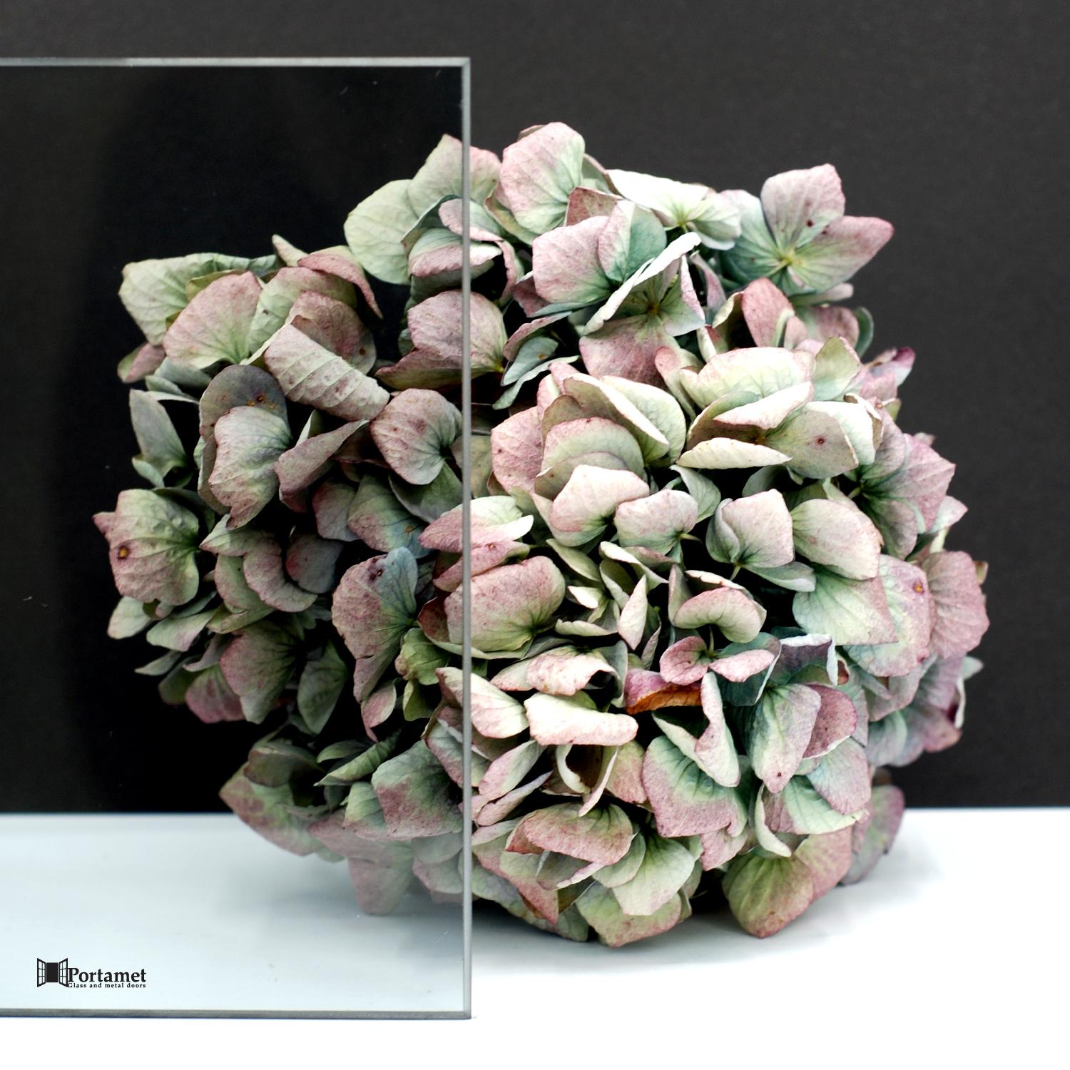 Szyba Szara - klejona, bezpieczna