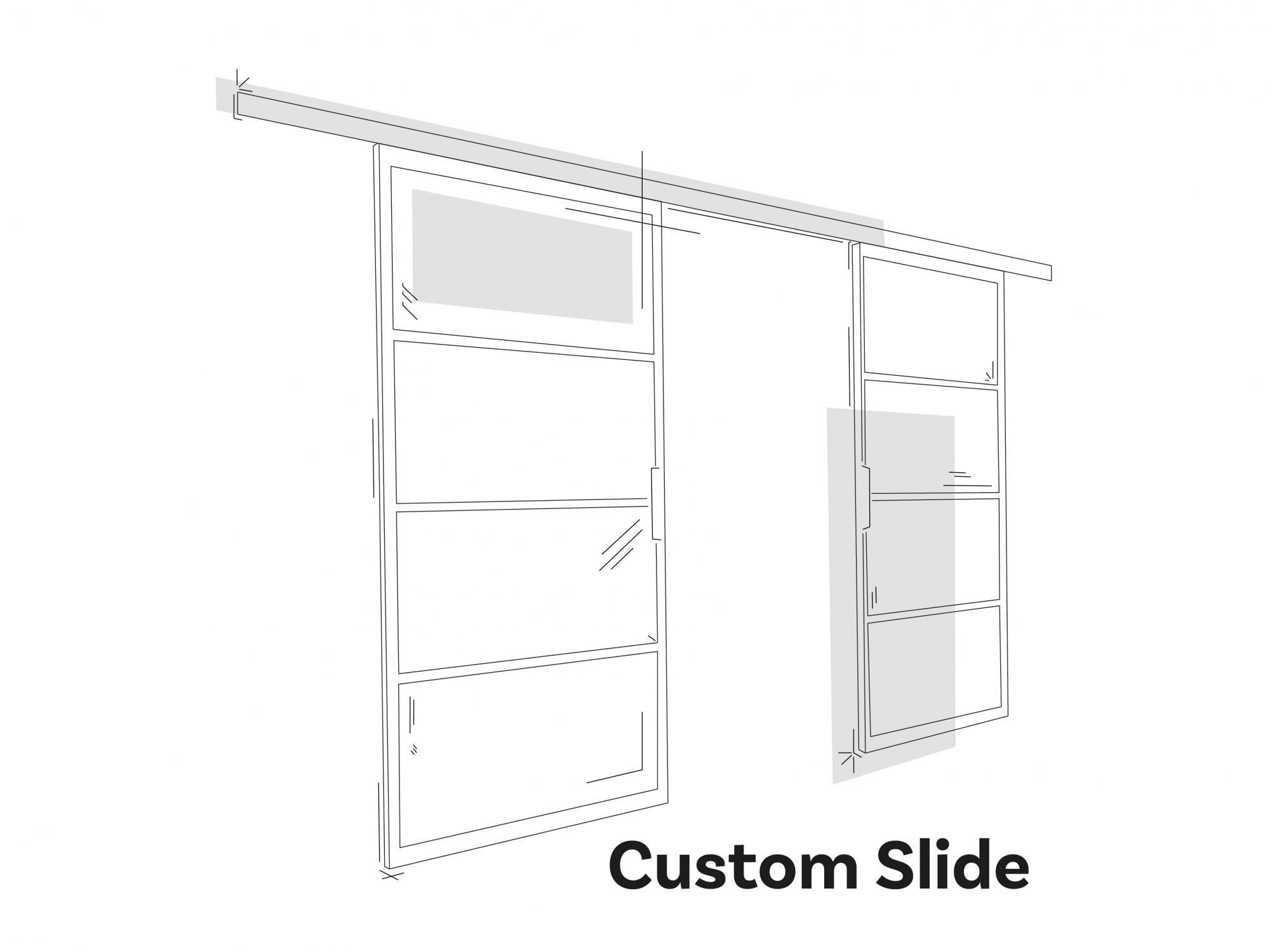Przesuwne drzwi loftowe na zamówienie